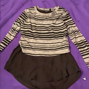 2 in one long sleeve shirt